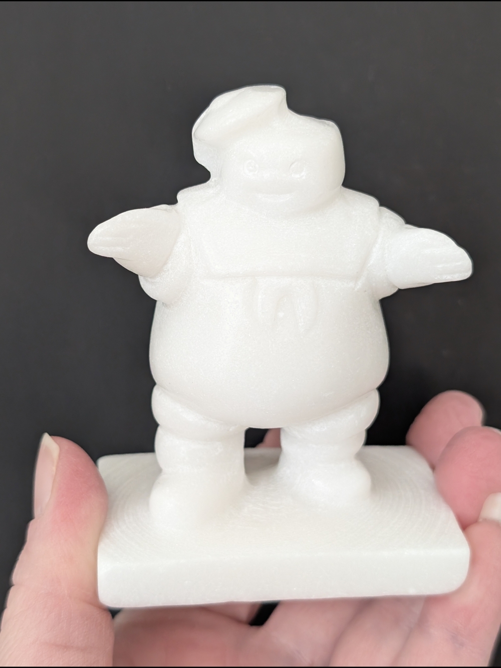 White Quartz Crystal Ghostbusters Marshmallow Stay-Puft